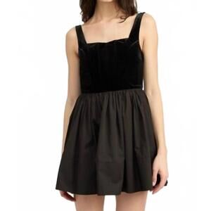 open lace back dress Sheer Checkered Organza Long Sleeve Mini Dress